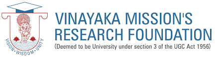 UGC Recognised, Affiliated to Vinayaka Mission University 