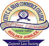 City C. U. Shah Commerce College logo