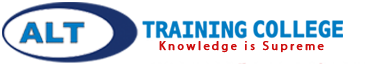 A. L. T. Training College logo