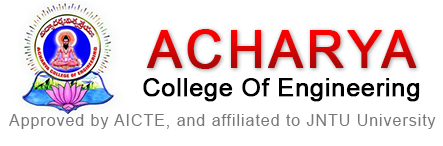 Acharya College of Engineering logo