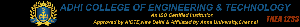 Adhi College of Engineering and Technology logo