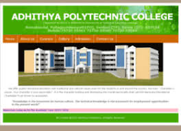 Adhithya Polytechnic College logo