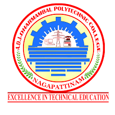 ADJ Dharmambal Polytechnic College logo