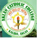 Aklan Catholic College logo