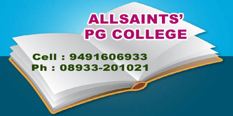 All Saints PG College Singanabanda logo
