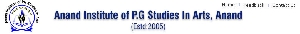 Anand Institute of P.G Studies in Arts logo
