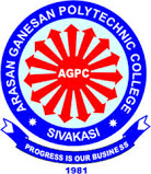 Arasan Ganesan Polytechnic College logo