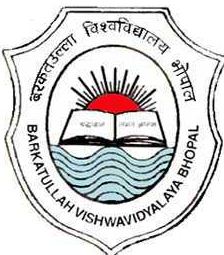 Barkatullah Vishwavidyalaya logo