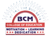 BCM College of Education logo