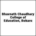 Bhavnath Chaudhary College of Education logo