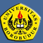 Borobudur University logo