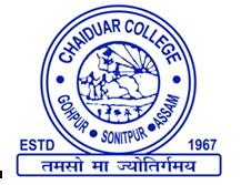 Chaiduar College Gohpur logo