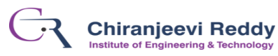Chiranjeevi Reddy Institute of Engineering and Technology logo
