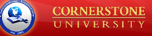 Cornerstone University Louisiana logo