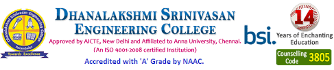 Dhanalakshmi Srinivasan Engineering College logo