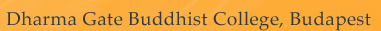 Dharma Gate Buddhist College logo