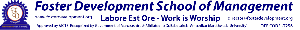 Foster Development School of Management logo