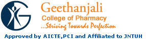 Geethanjali College of Pharmacy logo