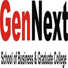 GenNext School of Business and Graduate College logo