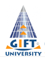 GIFT University logo