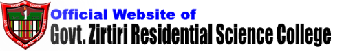 Government Zirtiri Residential Science College logo