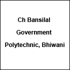 Govt Polytechnic Bhiwani logo