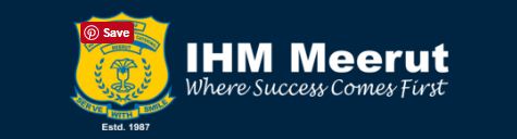 IHM Meerut logo