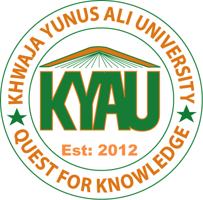 Khwaja Yunus Ali University logo