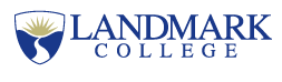Landmark College logo