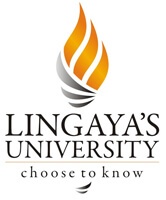 Lingayas University logo