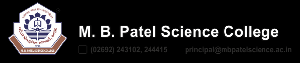 M.B.Patel Science College logo