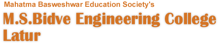 M S Bidve Engineering College logo