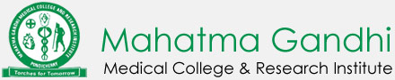Mahatma Gandhi Medical College and Research Institute logo
