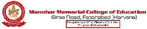 Manohar Memorial College of Education logo