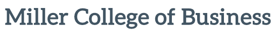 Miller College of Business logo