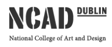 National College of Art and Design logo