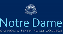 Notre Dame Catholic Sixth Form College logo