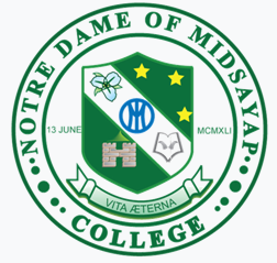 Notre Dame of Midsayap College logo