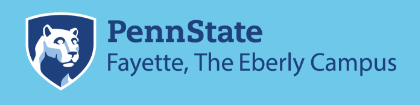 Penn State Fayette The Eberly Campus logo