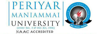 Periyar Maniammai University logo