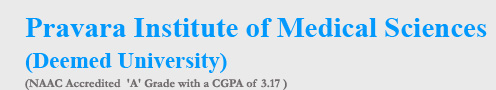 Pravara Institute of Medical Sciences logo