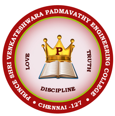 Prince Shri Venkateshwara Padmavathy Engineering College logo