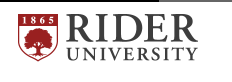 Rider University logo