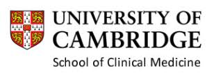 School of Clinical Medicine University of Cambridge logo