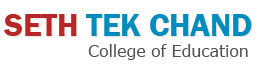 Seth Tek Chand College of Education logo