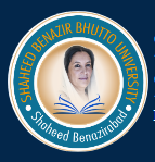 Shaheed Benazir Bhutto University Shaheed Benazirabad logo