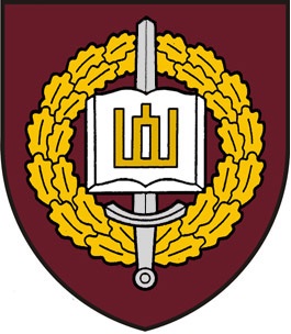 The General Jonas Zemaitis Military Academy of Lithuania logo