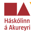 University of Akureyri logo