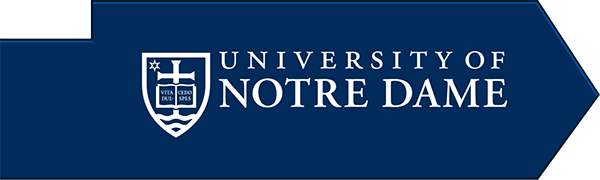 University of Notre Dame Indiana logo