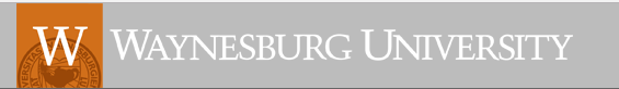 Waynesburg University logo